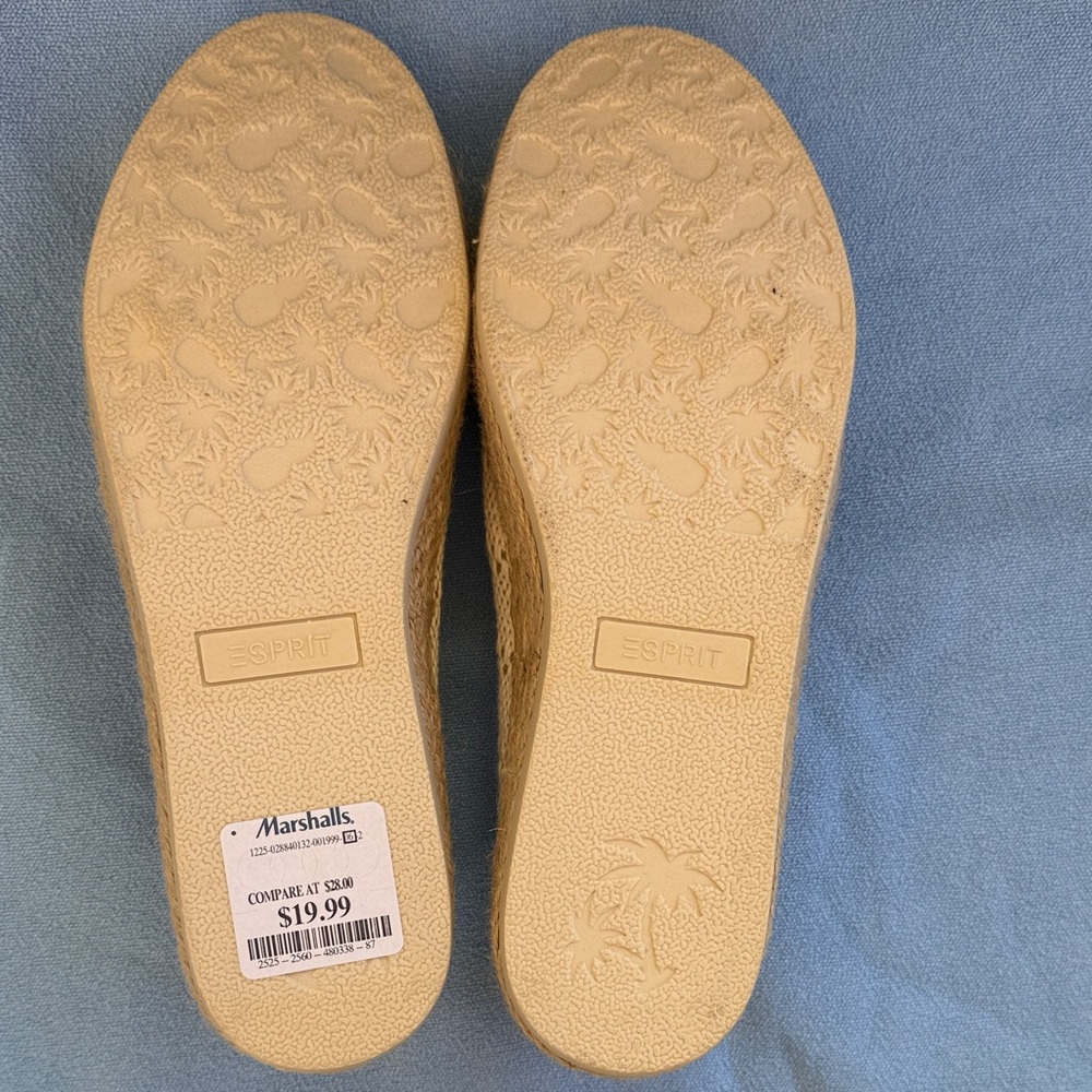 Esprit Women's Tan Espadrille Slip-Ons - Picture 3 of 4